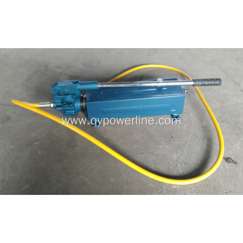 Manual hydraulic hand pump